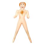 Inflatable Ginger Male Blowup Doll (150cm x 85cm x 20cm), Great Fun for Hen & Bachelor Parties, Photo Booth Prop, Pranks, Party Props and Gag Gifts