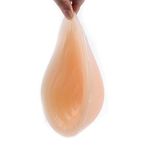 Silicone Breast Forms Self Adhesive Asymmetrical Shape Women Armpit Concave Post Mastectomy Prosthesis Bra Pad Enhancer Inserts One Piece(150g/Piece, Right Side Only)