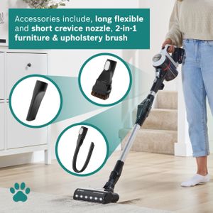 Bosch Unlimited 7 Cordless Vacuum Cleaner – White