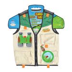 Nature Bound Cargo Vest for Kids with Zipper, 4 Pockets, and Durable Stitching