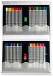 YCY 48-Color Oil-Based Colored Pencils Set Natural Wooden Pencils Art Pencils for Sketching Drawing Coloring Ideal Gift for Teens & Adult Art Lovers Ages 13+, 3.3mm, Gift Box Packaging
