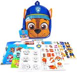 Paw Patrol Chase Activity Backpack For Boys And Girls - Kids Activity Packs - Back To School Stationery - Paw Patrol Sticker Book - Paw Patrol Bag - Kids Travel Activity Packs For Holidays