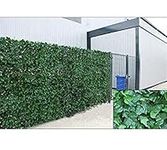 Artificial Hedge Barrier Ivy Leaf Screening Fence Garden Patio Privacy 1.0m x 3m