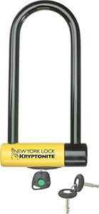 Kryptonite 994589 New York Lock M18-WL U-Lock - Black/Yellow, One Size