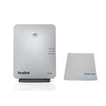 Yealink DECT Wireless Repeater-RT30 | for W52P, W56P, W56H, W60P DECT Phones, W60B DECT Base | with Microfiber Cloth #YEA-RT30-B