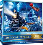 MasterPieces 1000 Piece Christmas Jigsaw Puzzle - The Polar Express Race to The Pole - 19.25"x26.75"