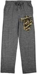 Indiana Jones Raiders of The Lost Ark Trust Me Men's Heather Gray Graphic Sleep Pants-XXL