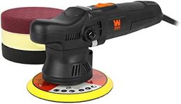 WEN Dual Action Polisher, 6-Inch Professional Grade, 5.5-Amp with 9mm Throw (AA6095)