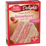 Betty Crocker Super Moist Strawberry Cake Mix 376g (13.25oz)