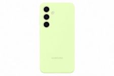 Samsung Silicone Smartphone EF-PS921 for Galaxy S24, Mobile Phone Case, Silicone, Scratch-Resistant, Slim Design, Light Green