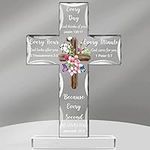 Acrylic Christian Standing Cross In