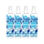 Fabulosa Antibacterial Spray and Wear, Dry Clothes Disinfectant Fabric Freshener Spray, 250ml, 4 Pack, Fresh Breeze