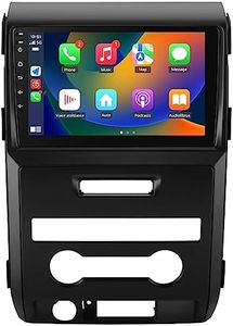 Android 12 Car Radio Stereo for Ford F150 F250 F350 Fusion Edge Explorer Taurus Freestar 9 inch Touch Screen 2G+32G with Carplay/Android Auto SWC GPS WiFi Bluetooth FM RDS DSP