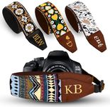 Art Tribute Personalized Camera Strap Multi Color Stripes - Add Your Text and We Make It Especially For You Get Your Own Custom Camera Strap, No Shipping Cost