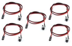 TAAPSEE Power Switch Cable Desktop PC ATX ATX PC Computer Motherboard Power Cable Switch On/Off/Reset Button Computer Cable (5 PACK)