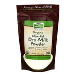 Now Foods Non-Fat Dry Milk Organic, 12 oz (Pack of 3)
