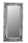 Barcelona Trading GL148 Carved Louis Leaner Mirror Colour: Silver , 180x95x11 cm