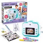 Studio Creator Photo Creator Instant , Kids Digital Camera with Built-In Printer, 250+ Dry Prints, 4GB Micro SD Card Included, Rechargeable, (CLK 004),Multicolor,24.1 x 6.1 x 20.1 centimeters