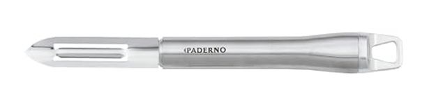 Paderno World Cuisine 7-5/8-Inch Potato Peeler with Stainless Steel Blade and Handle