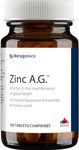 Metagenics Zinc AG, Highly Absorbable GI Friendly 20 mg Zinc Arginate and Zinc Glycinate Supplement - 180 Tablets