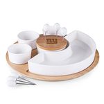 PICNIC TIME NFL New York Giants Homegating Symphony Appetizer Serving Set