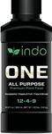 Indo ONE - All Purpose Premium Liquid Plant Food. Great for Succulents, Flowers, Vegetables, Trees, shrubs, and Indoor houseplants (500 mL)