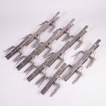 STV International STV312M Defenders Mole Claw Trap, Catch and Kill Trap to Control Moles, Protects Lawns and Gardens, Durable, Rust-Free, All-Weather Design, Value Pack of 12, Silver