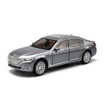 Cocoblinc 1 24 BMW 7 Series 760Li Model Car Sports Car Exclusive Alloy Metal Pull Back Die-Cast Car Diecast Metal Pullback Toy Car with Openable Doors & Light Music Toys for Kids - Silver