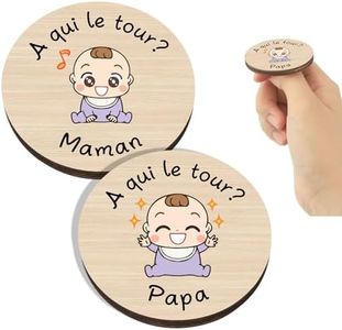 Cadeau Naissance Fille Garcon, Pièce de Décision en Bois pour Nouveaux Parents, Cadeau Jeune Maman, Cadeau Maman, Cadeau Femme Enceinte, Cadeau Future Maman Futur Papa, Cadeau Bapteme Fille Garcon