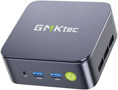 GMKtec Mini PC Ryzen 5 3500U (Beats N150) 16GB DDR4 256GB NVMe SSD 2.5GbE NIC LAN Office Home Desktop Computers, HTPC Proxmox, HDMI 2.1, USB-C, DP Triple 4K Display Nucbox G10