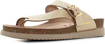 Mephisto Women's Helen Havana Cork Footbed Sandal Light Sand 38 Medium EU