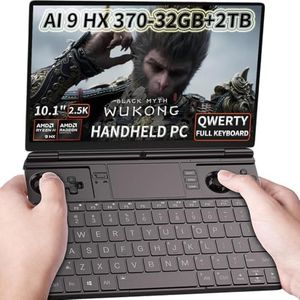 GPD Win Max 2 2025 [AMD AI 370-32GB+2TB] 10.1 Inches Mini Handheld Win 11 PC Video Game Console Laptop 2560X1600 Touchscreen Tablet PC