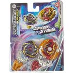 Hasbro Beyblade Burst Surge Speedstorm Battle Pack Twin Packs - World Spryzen S6 and Betromoth B6 Gyroscope