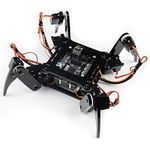 FREENOVE Quadruped Robot Kit (Compatible with Arduino IDE), App Remote Control, Walking Crawling Twisting Servo STEM Project