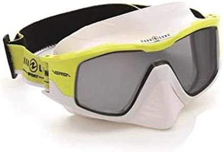 Aqualang Versa Mask 195220 Bright Yellow/White Dark Lens