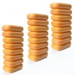 Hypoallergenic Citrus Organic laundry soap bar for sensitive skin - delicate stain remover clothes, underwear, collar - 24 PCS