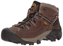 KEEN Men's Targhee 2 Mid Wide Waterproof Hiking Boot, Shitake Brindle, 10.5 UK Wide