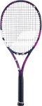 Babolat - Boost Aero Pink Tennis Racket for Adults - Lightweight Racket for Women - Strung and Graphite Frame for Lightness and Power when Playing - Size 2 - Colour: Grey/Pink