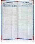 Sehgal Day Book/Register Hard Bound - 34 x 14 cm - 100 Pages (100 Pages - Pack of 2)