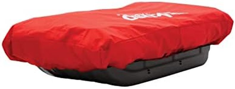 Eskimo Unisex-Adult Eskimo 34120 64" Ice Fishing Travel Cover, Black/Red, 64"