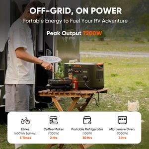 Jackery Explorer 3000 Portable Power Station – High-Capacity Battery Backup