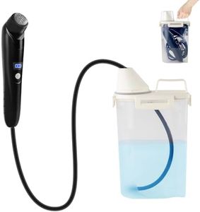 Portable Electric Bidet Sprayer, 2600mAh Rechargeable Handheld Bidet for Travel | Toilet | Personal Care | Postpartum | Hygiene Cleaning | Baby Care, 2.5L Water Container, 4ft Hose, Hook& Storage Bag