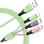 Multi Charging Cable 5FT, 2Pack 3 i
