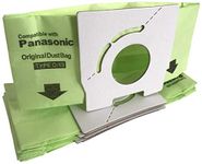 Vacurama Vacuum Bags Compatible For Panasonic Type C-13 - Designed to Fit Canister Vacuums Requiring Dust Bags Type C-13 Model number AMC-S5EP