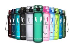 Super Sparrow Sports Water Bottle - 750ml - Non-Toxic BPA Free & Eco-Friendly Tritan Co-Polyester Plastic - For Running, Gym, Yoga, Outdoors and Camping