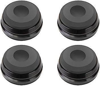 Isolation Feet for Speakers & Subwoofers, yinyu Aluminum/Silicone Isolation Pad Feet – Set of 4,Subwoofer Isolation Feet Amplifier feet,Stand Foot Mat Shock Absorber for Audio CD AMP HiFi Subwoofer