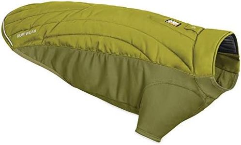 RUFFWEAR - Powder Hound Insulated, Water Resistant Jacket for Dogs for Cold Weather, Forest Green, X-Large