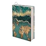 Upetstory World Map Book Cover for 