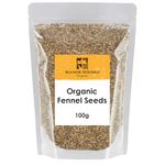 Organic Fennel Seeds 100g by Manor Springs Organic