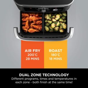 Ninja Foodi FlexDrawer Air Fryer 10.4L – Large Capacity Cooker